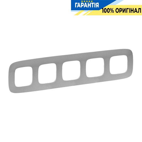 Рамка 5-а, Legrand Valena Allure 754395, алюміній