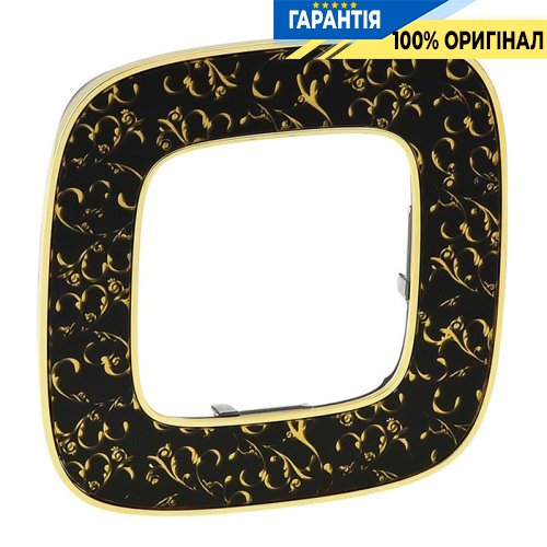 Рамка 1-ша, Legrand Valena Allure 754431, бароко нуар