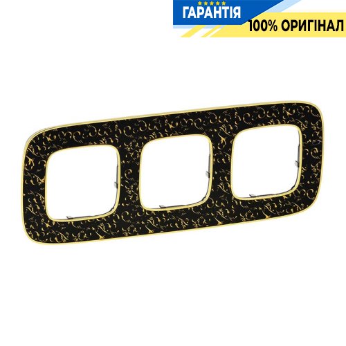 Рамка 3-ая, Legrand Valena Allure 754433, барокко нуар