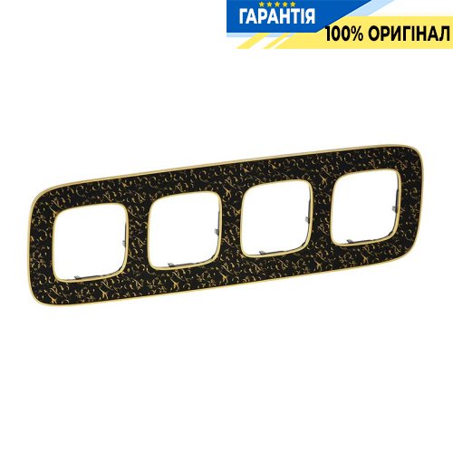 Рамка 4-а, Legrand Valena Allure 754434, бароко нуар
