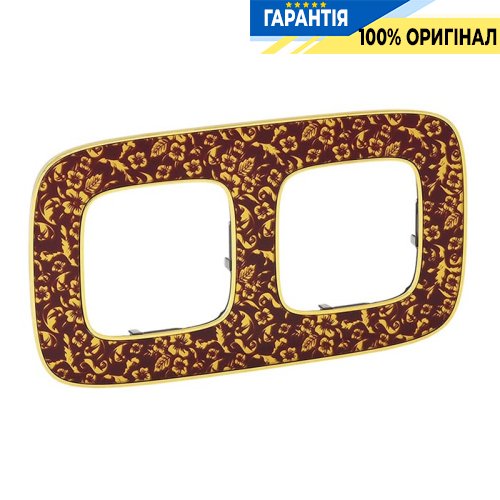 Рамка 2-а, Legrand Valena Allure 754442, бароко пурпур