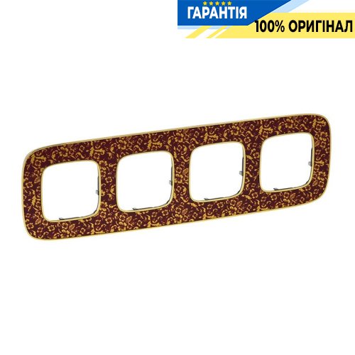 Рамка 4-а, Legrand Valena Allure 754444, бароко пурпур