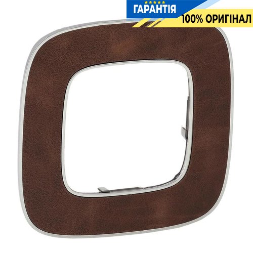 Рамка 1-ая, Legrand Valena Allure 754451, кожа