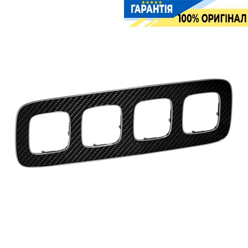 Рамка 4-а, Legrand Valena Allure 754474, карбон