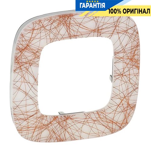 Рамка 1-ая, Legrand Valena Allure 754491, итальянская фантазия