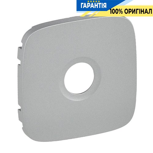 Лицевая панель розетки TV, Legrand Valena Allure 754767, алюминий