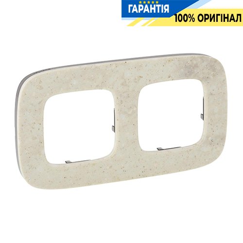 Рамка 2-а, Legrand Valena Allure 755522, палацовий мармур