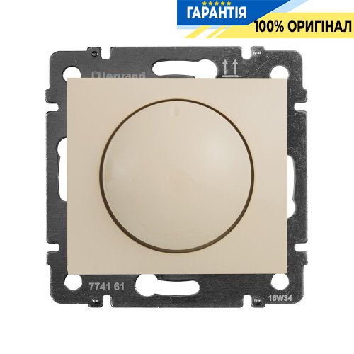 Диммер (светорегулятор) поворотный 40-400W 774161 Legrand Valena, слоновая кость