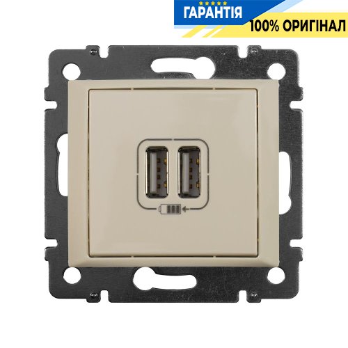 Розетка USB (2 виходи) Legrand Valena 774170, Слонова кістка