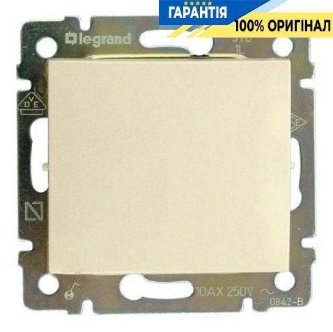 Заглушка декоративна Legrand Valena 774346, Слонова кістка