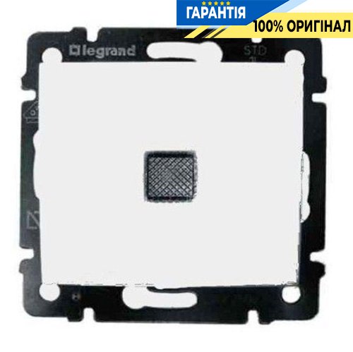 Переключатель 1-клавишный «крест» с подсветкой Legrand Valena 774448, белый