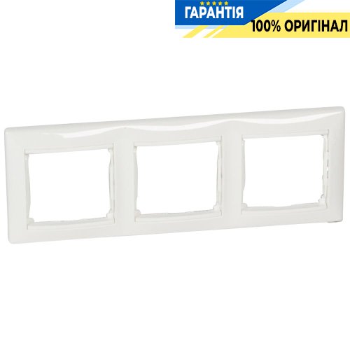 Рамка установча 3-а Legrand Valena 774453, Білий