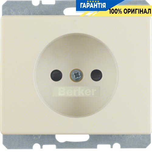 Розетка без з/к, белая, 16А/250В ARSYS, Berker 6161150002