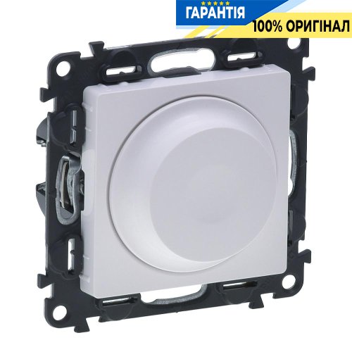 Світлорегулятор поворотний, Legrand Valena Life 752460, білий