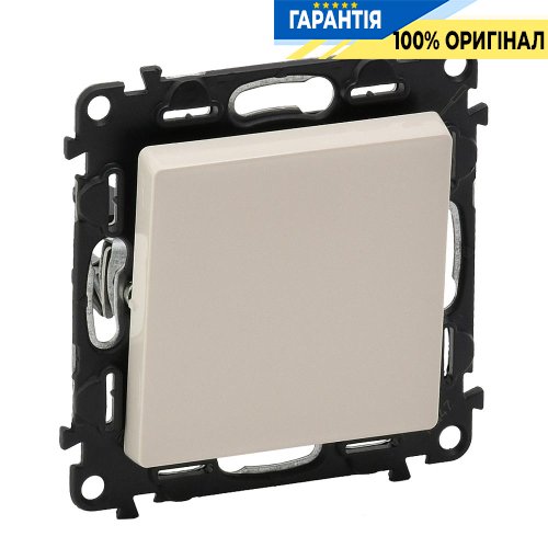 Переключатель 1-кл, Legrand Valena Life 752506, самозажимные клеммы, слоновая кость
