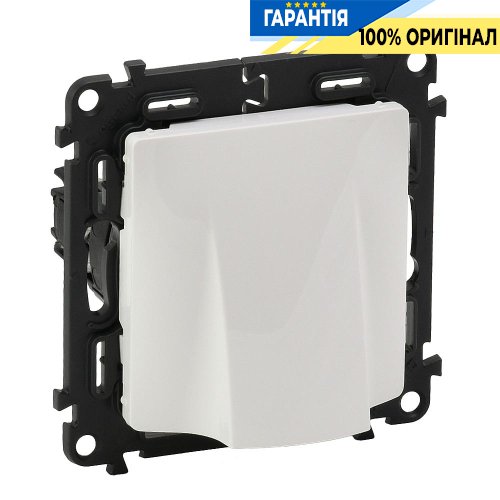 Розетка «вывод кабеля», Legrand Valena Life 753434, белый