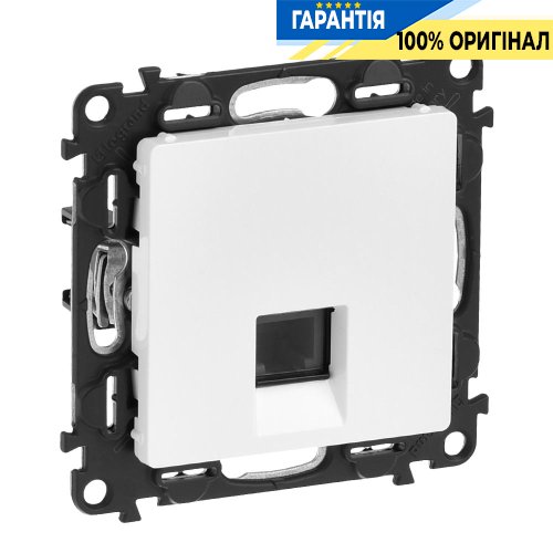 Розетка TF-1 телефонна RJ11, Legrand Valena Life 753438, білий