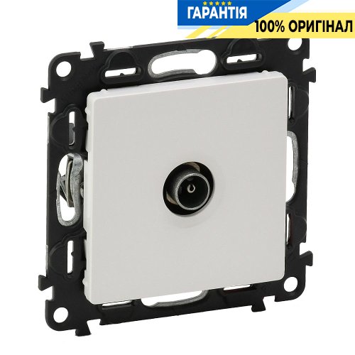 Розетка TV «звезда» штекер, Legrand Valena Life 753451, белый