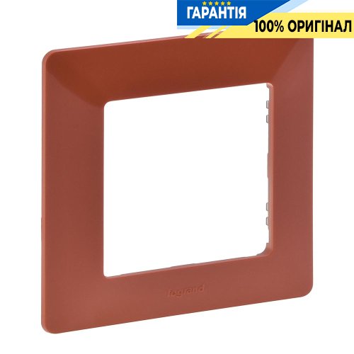 Рамка 1-а, Legrand Valena Life 754071, теракота