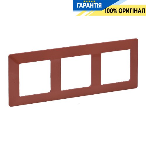 Рамка 3-ая, Legrand Valena Life 754073, терракота