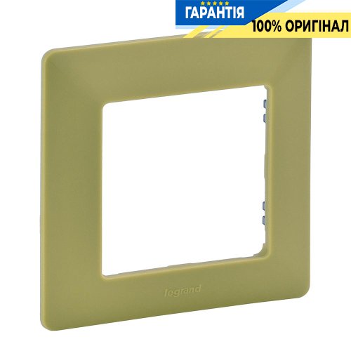 Рамка 1-а, Legrand Valena Life 754081, лайм