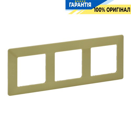 Рамка 3-а, Legrand Valena Life 754083, лайм