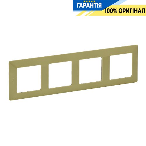 Рамка 4-а, Legrand Valena Life 754084, лайм