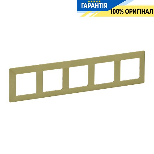 Рамка 5-а, Legrand Valena Life 754085, лайм