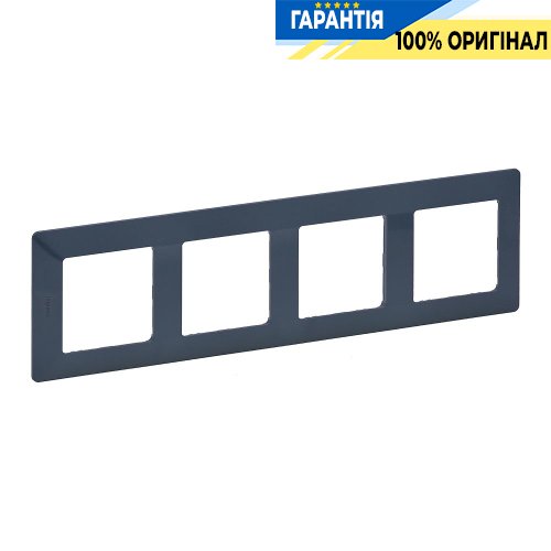 Рамка 4-ая, Legrand Valena Life 754094, лазурь