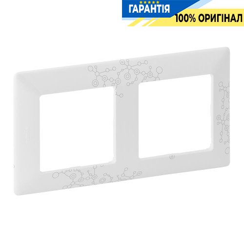 Рамка 2-а, Legrand Valena Life 754122, ел грей