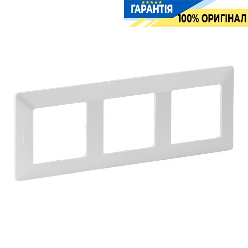Рамка 3-а, Legrand Valena Life 754143, перли