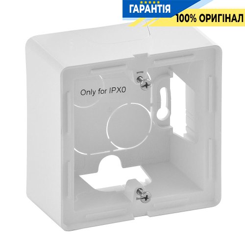 Коробка для накладного монтажа 1-ая, Legrand Valena Life 754191, белый