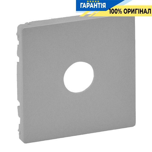 Лицевая панель розетки TV, Legrand Valena Life 754762, алюминий