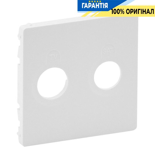 Лицьова панель розетки TV-SAT, Legrand Valena Life 754820, білий