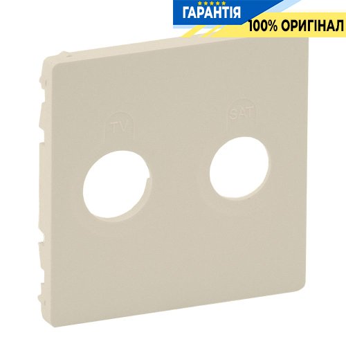 Лицьова панель розетки TV-SAT, Legrand Valena Life 754821, слонова кістка