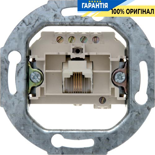 Механізм розетки інформаційної UAE (4) - полюсний, Cat.3 Berker 4568