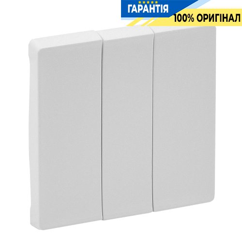 Клавиши для 3-кл выключателя, Legrand Valena Life 755030, белый
