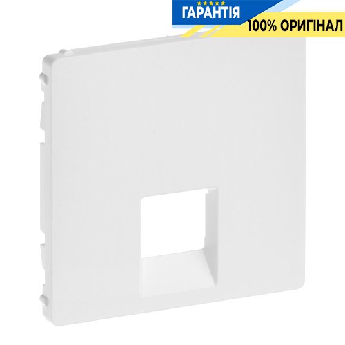 Лицевая панель для розетки RJ45/RJ11, Legrand Valena Life 755410, белый
