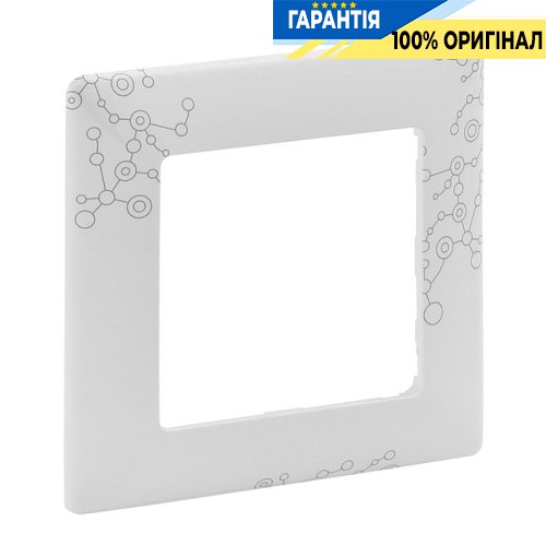Рамка 1-ша, Legrand Valena Life 754121, ел грей
