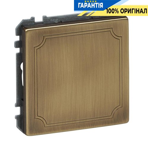 Заглушка Merten SD MTN391943 Античная латунь
