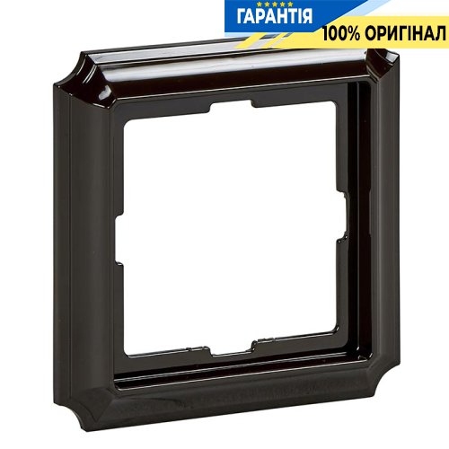 Рамка 1-постовая Merten MTN4010-4715 Antik Коричневый