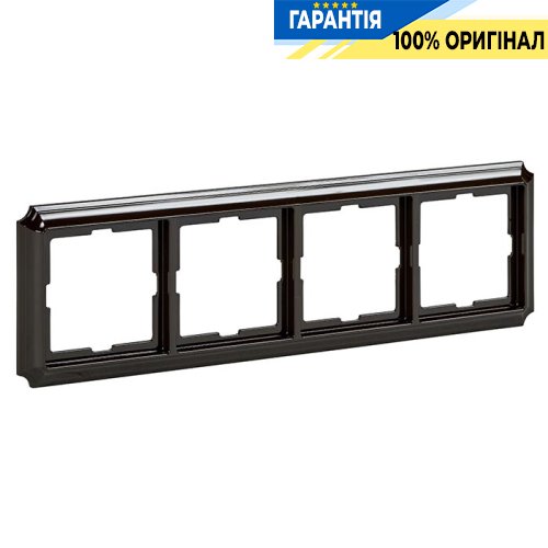 Рамка 4-а Merten MTN4040-4715 Antik Коричневий