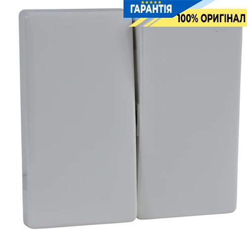Клавиша для выключателя 2-клавишного Merten SD MTN412519 полярно-белый