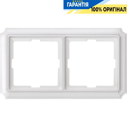 Рамка 2-а Merten MTN483219 Antik полярно-білий