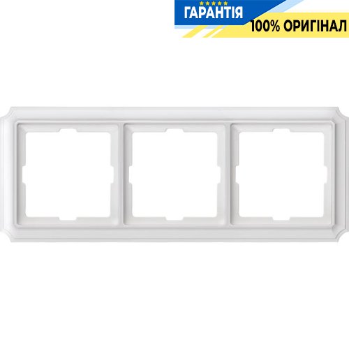 Рамка 3-а Merten MTN483319 Antik полярно-білий