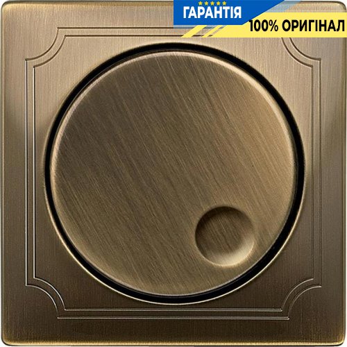 Панель диммера (светорегулятора) Merten SD MTN5250-4143 Античная латунь