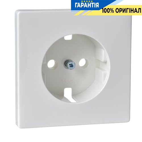 Панель для електричної розетки Merten SD MTN2331-4019 полярно-білий