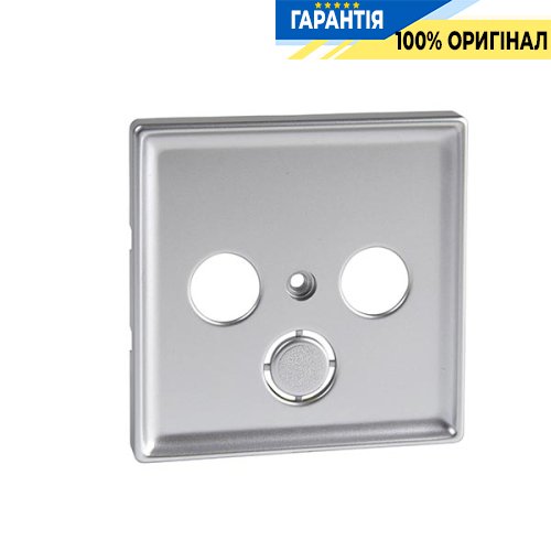 Панель ТВ розетки Merten SD MTN294160 Алюминий