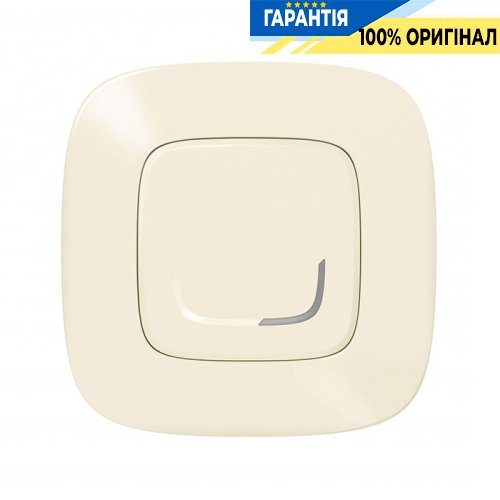 Розумний бездротовий вимикач 1-кл. Legrand Valena Allure with Netatmo 752685, слонова кістка