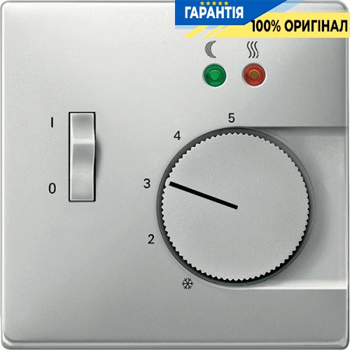Панель регулятора теплої підлоги Merten SD MTN537546 Нержавіюча сталь